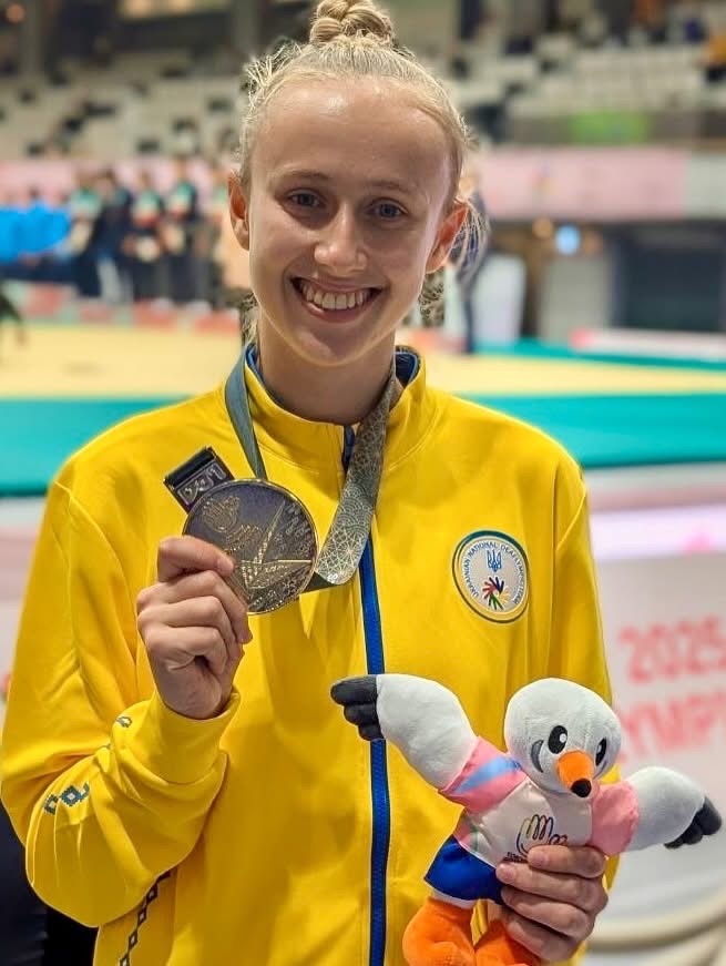 Софія Волянюк - чемпіонка ХХV літніх Дефлімпійських ігор з дзюдо